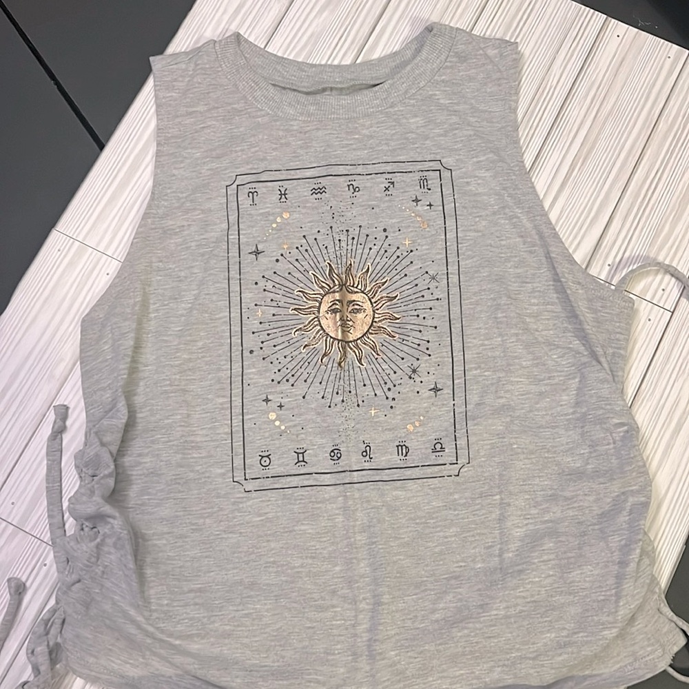 No Boundaries Zodiac Sleeveless T Shirt